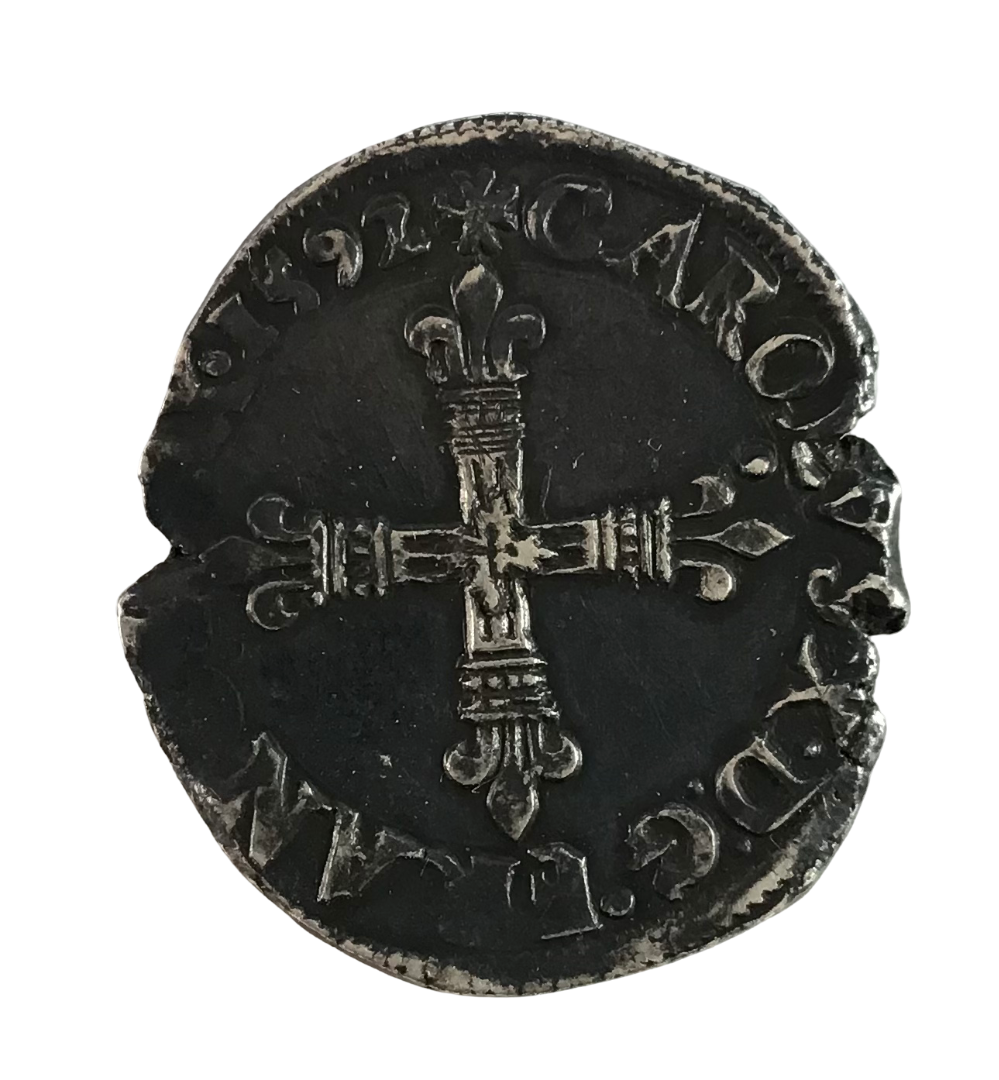 Produktminiatur Quart d'écu. Nantes 1592.