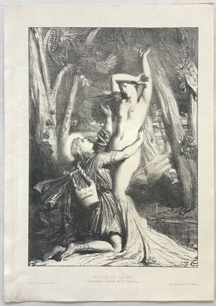 Produktbild Théodore Chassériau. Apollon et Daphné.