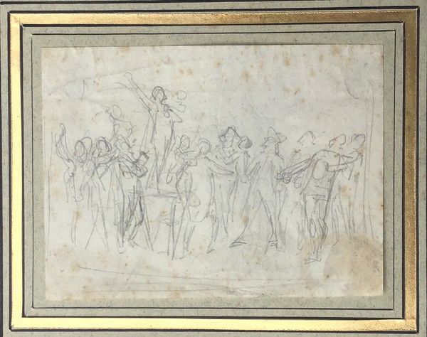 Product image Théodore Frédéric Lix. la Marseillaise. Dessin original.