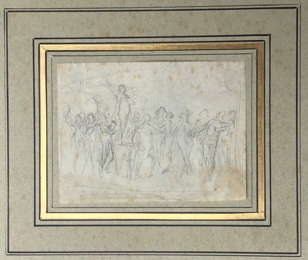 Product image Théodore Frédéric Lix. la Marseillaise. Dessin original.