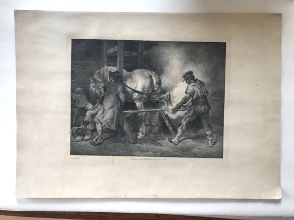Produktbild Théodore Géricault. Le maréchal flamand et Deux chevaux promenés par un jockey.