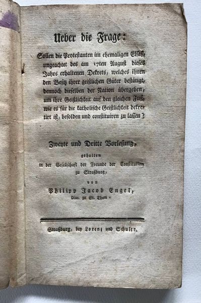 Productafbeelding Ueber die Frage : Sollen die Protestanten...