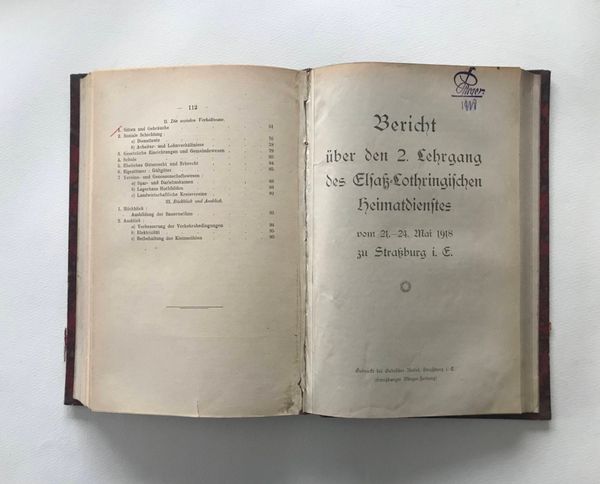 Productafbeelding Un vol. composite sur l'histoire artistique et économique de l'Alsace, au temps de l'annexion.