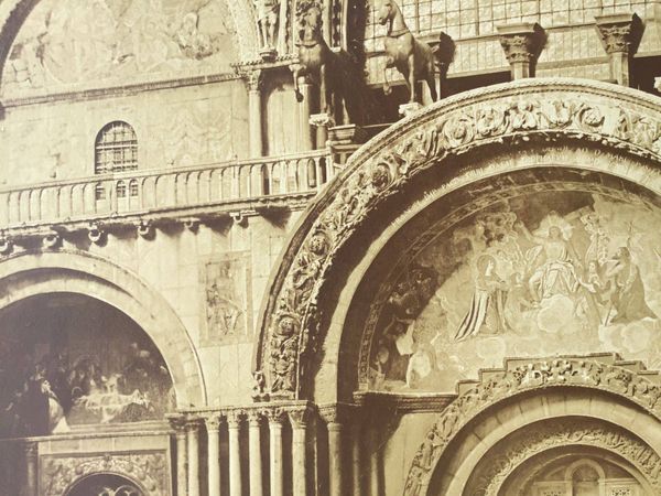 Image du produit Venise. Basilique Saint Marc. Photographie primitive.