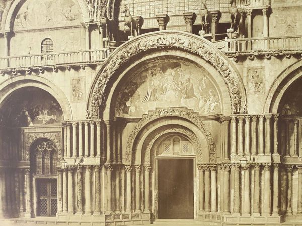 Image du produit Venise. Basilique Saint Marc. Photographie primitive.