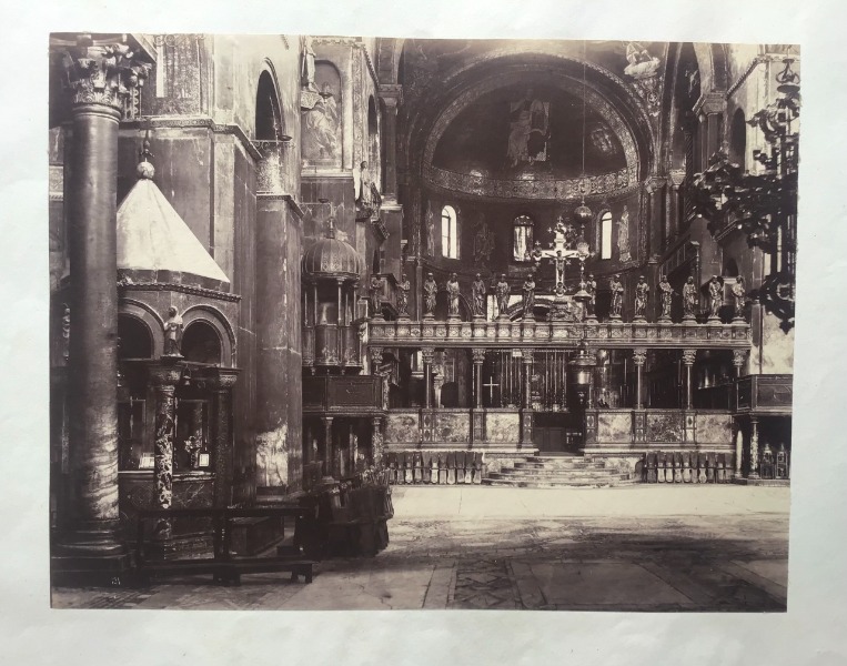 Productafbeelding Venetië. Basiliek van San Marco, binnenaanzicht.