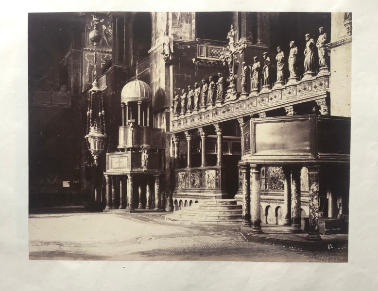 Product image Venice. Saint Mark's Basilica, interior view.