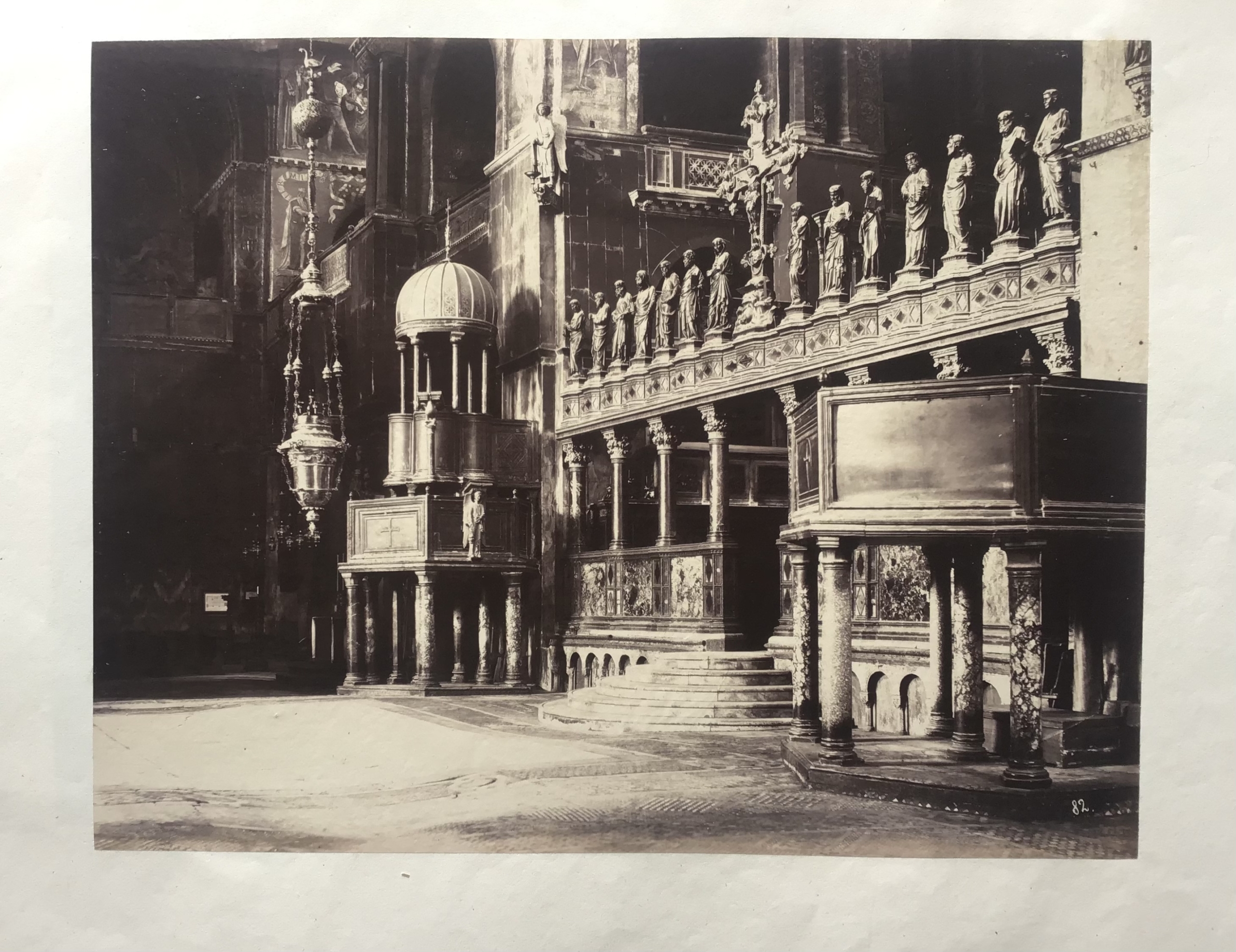 Product Venice. Saint Mark's Basilica, interior view. thumbnail