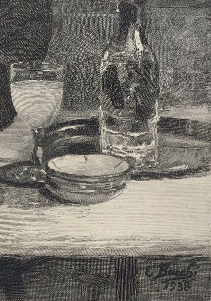 Productafbeelding Verlaine au Café Procope. Gravure.