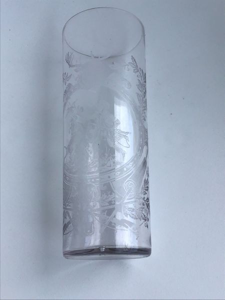 Image du produit Verre gravé avec une scène de chasse. Fin XIXe siècle.