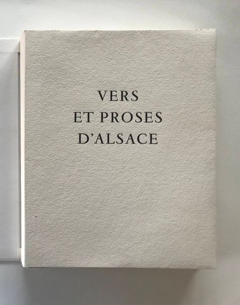 Image du produit Vers et prose d'Alsace. Camille Claus.