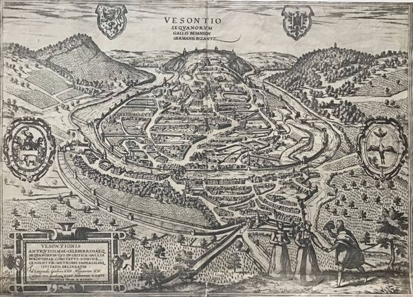 Produktbild Vesontio. Besançon. Braun et Hogenberg.