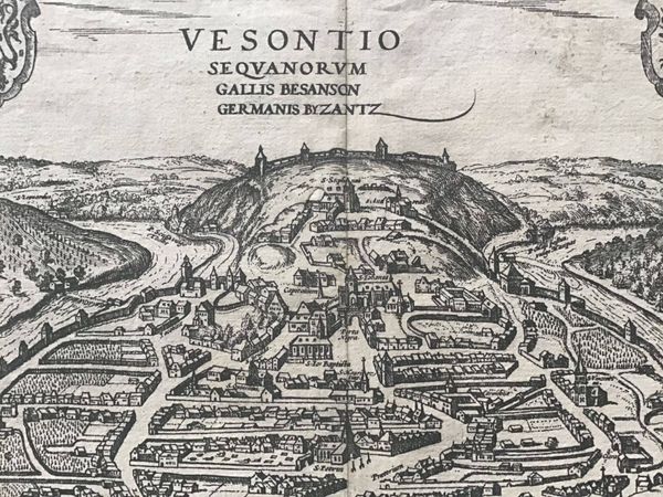 Produktbild Vesontio. Besançon. Braun et Hogenberg.