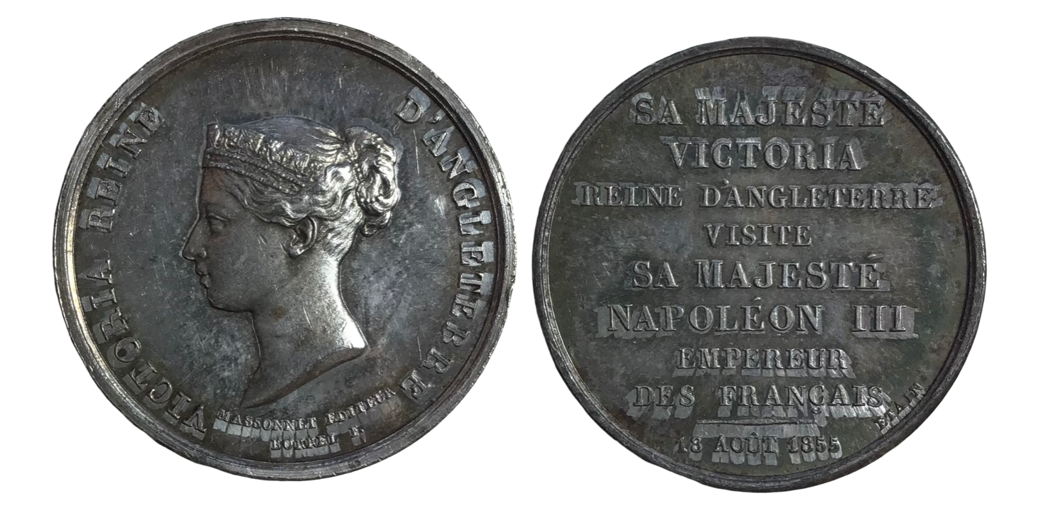 Produktminiatur Victoria et Napoléon III. 1855.