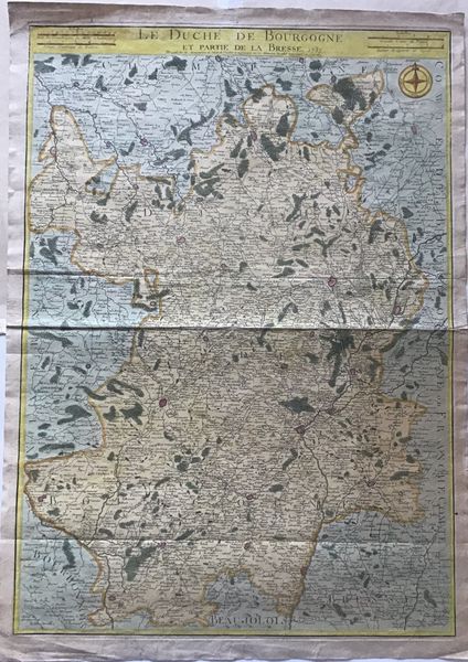 Produktbild Vit et Vischer. Le Duché de Bourgogne et partie de la Bresse.