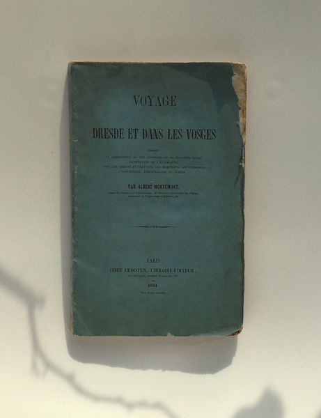 Productafbeelding Voyage à Dresde et dans les Vosges par Albert-Montémont.