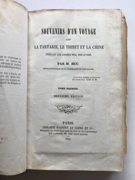 Productafbeelding Voyage dans la Chine, Tartarie et le Thibet.