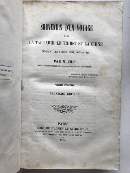 Productafbeelding Voyage dans la Chine, Tartarie et le Thibet.