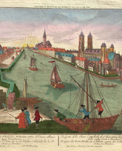 Produktbild Vue d'Optique. Breslau. Vue de la Cathédrale.
