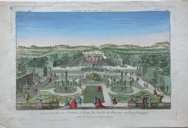 Image du produit Vue d'Optique. Jardin de plaisance. Aranjuez. Espagne.