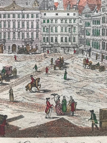 Productafbeelding Vue d'optique. Vue de la Grande Garde Impériale à Vienne.