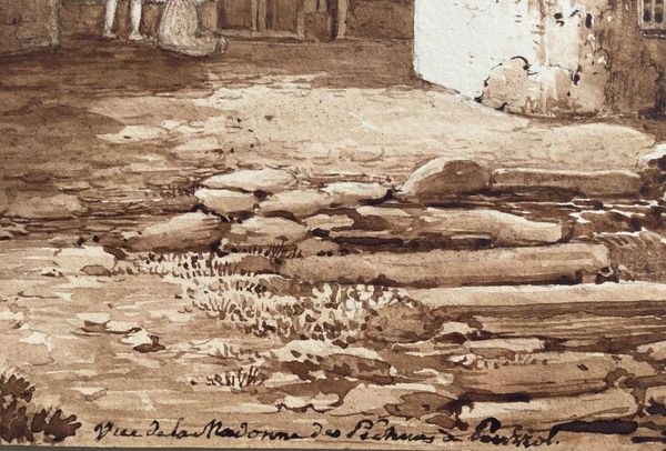 Image du produit Vue de la Madonna des pêcheurs à Pouzzol. 1847. Par JH Juillerat.