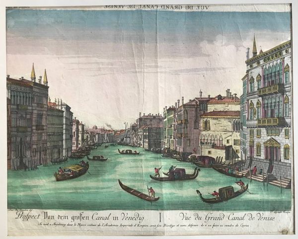 Produktbild Vue du Grand Canal. Venise.