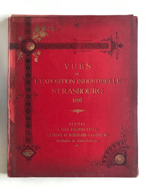 Produktbild Vues de l'Exposition industrielle de Strasbourg.