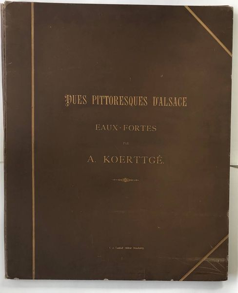 Produktbild Vues pittoresques d'Alsace. Albert Koerttgé.