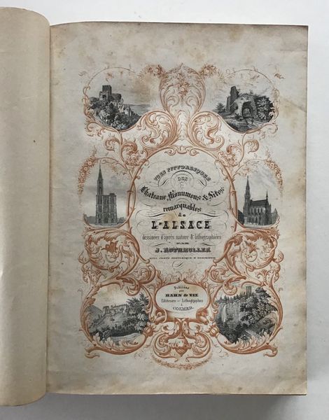 Productafbeelding Vues pittoresques d'Alsace. Rothmuller.