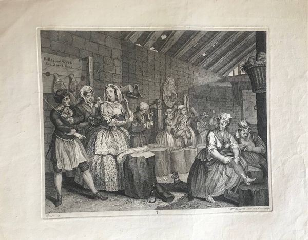 Image du produit William Hogarth. La Carrière d'une prostituée. 5 feuilles.