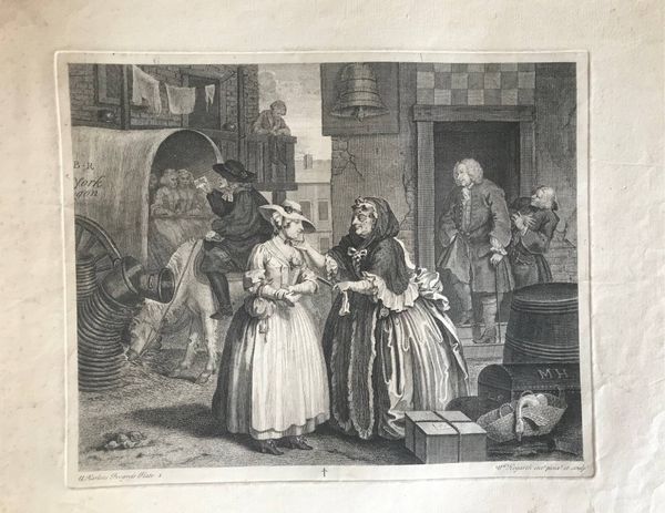 Image du produit William Hogarth. La Carrière d'une prostituée. 5 feuilles.