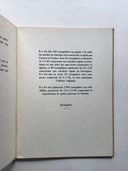 Product image Yves Bonnefoy. L'ordalie. Claude Garache. Maeght.